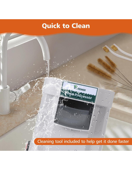 Picadora Eléctrica Multifuncional Hiteemer 5 en 1 Acero Inoxidable