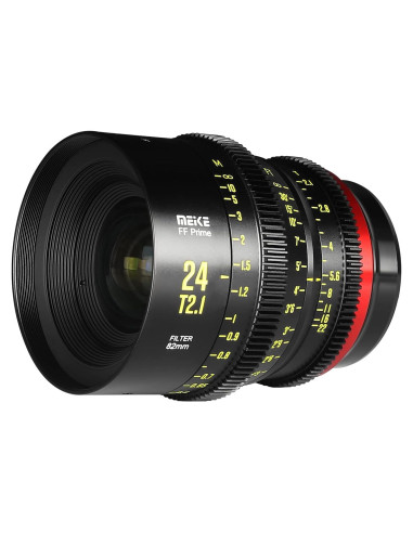 Lente de Cine MEKE 24mm T2.1 Manual para Cámaras EF