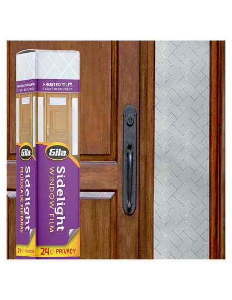 Película de Ventana Esmerilada Gila 30.48x198.12cm Privacidad