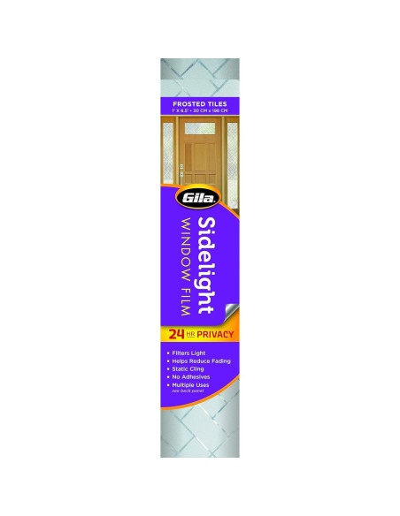 Película de Ventana Esmerilada Gila 30.48x198.12cm Privacidad