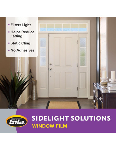 Película de Ventana Esmerilada Gila 30.48x198.12cm Privacidad