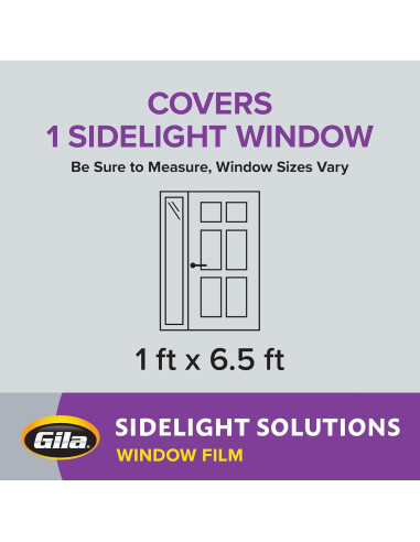 Película de Ventana Esmerilada Gila 30.48x198.12cm Privacidad