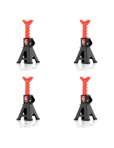 Soportes de Jack RC Chanmoo 1:24 Ajustables Metal 6 Toneladas