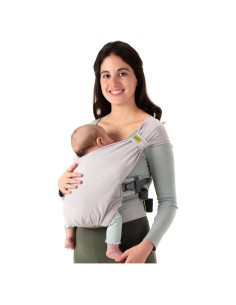 Portabebés Boba Bliss Gris - Desde 3.2 hasta 15.9 kg