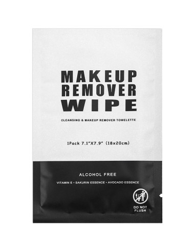 50 Toallitas Desmaquillantes Individuales Gisdo - Limpieza Facial