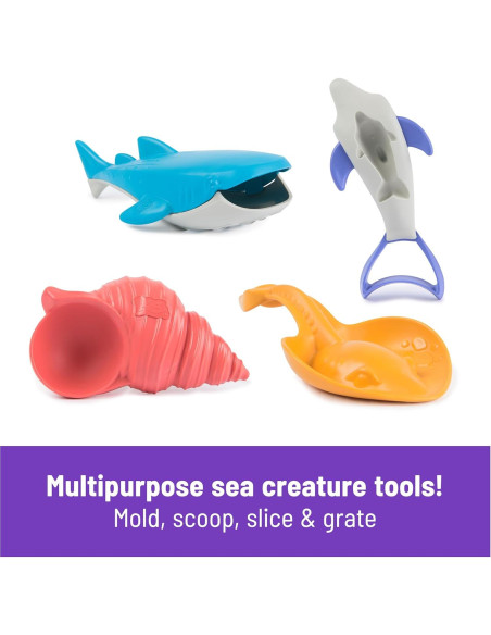 Arena Cinética Proyecto Planeta 680g con Herramientas Marinas