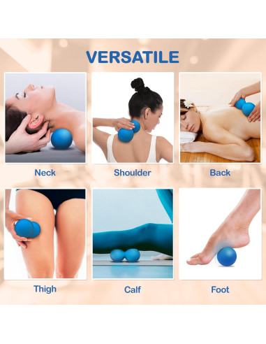 Bola de Masaje de Cacahuate Limm - Terapia Física y Relajación