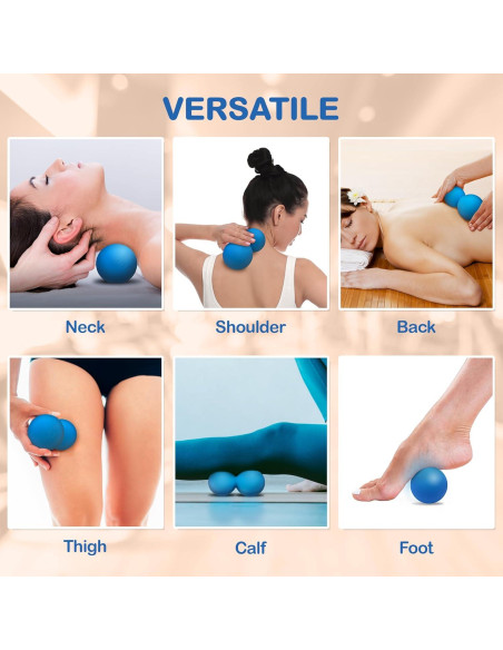 Bola de Masaje de Cacahuate Limm - Terapia Física y Relajación