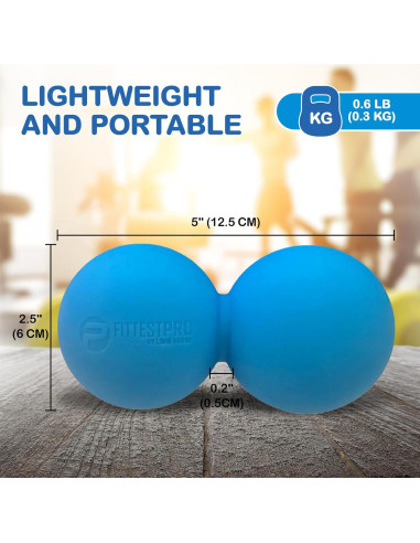 Bola de Masaje de Cacahuate Limm - Terapia Física y Relajación