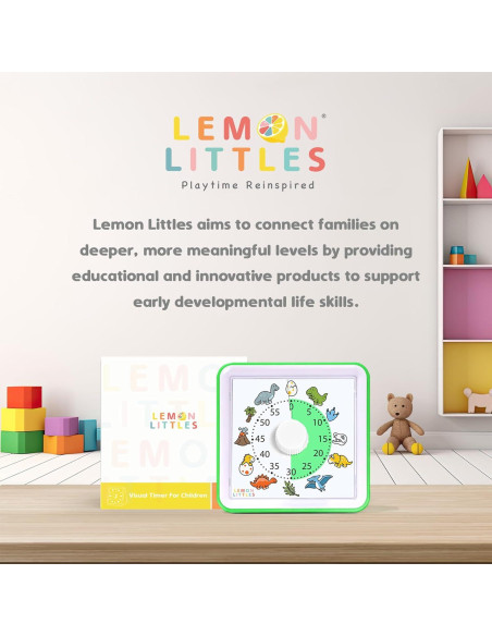 Temporizador Visual para Niños Lemon Littles Dinosaurio