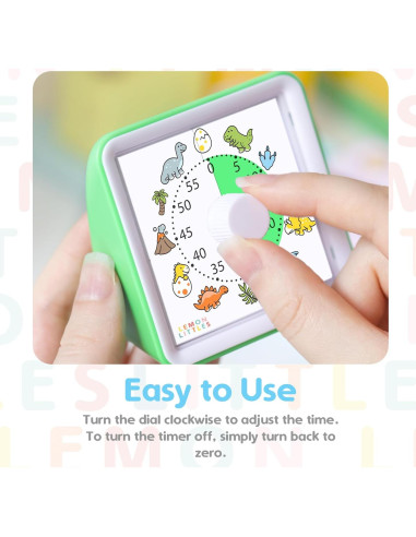 Temporizador Visual para Niños Lemon Littles Dinosaurio