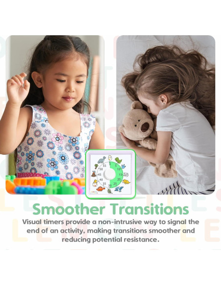 Temporizador Visual para Niños Lemon Littles Dinosaurio