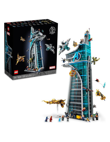 LEGO Marvel Torre de los Vengadores 76269 - 31 Figuras y 5201 Piezas