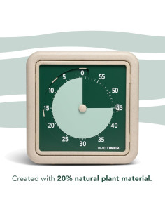 Temporizador Visual Time Timer Eco 60 Minutos 20.32 cm Verde 2
