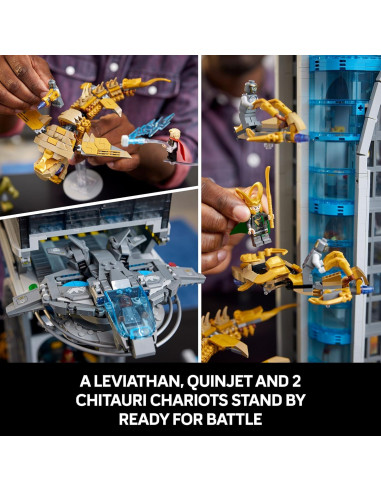 LEGO Marvel Torre de los Vengadores 76269 - 31 Figuras y 5201 Piezas