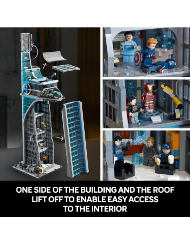 LEGO Marvel Torre de los Vengadores 76269 - 31 Figuras y 5201 Piezas