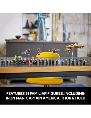 LEGO Marvel Torre de los Vengadores 76269 - 31 Figuras y 5201 Piezas