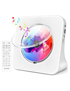 Reproductor de CD Bluetooth ROADOM KC-806 con Altavoces y FM