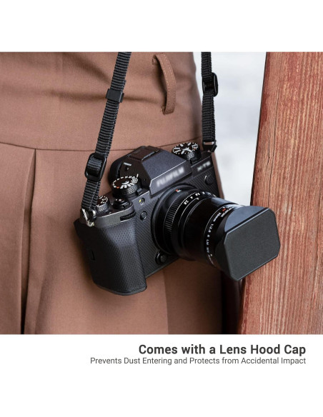 Capucha de Lente Cuadrada Jinjiacheng para Fujifilm XF 30mm