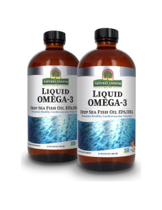 Aceite de Pescado Omega-3 Nature's Answer 473ml Pack de 2