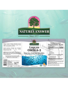 Aceite de Pescado Omega-3 Nature's Answer 473ml Pack de 2 2