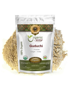 Polvo de Guduchi Orgánico 450g - Tinospora cordifolia - USDA