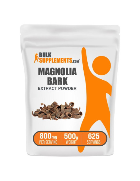 Extracto de Corteza de Magnolia BulkSupplements 500g - Sin Gluten