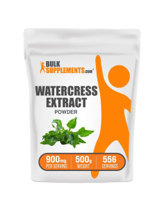 Extracto de Berro en Polvo BulkSupplements 500g - Sin Gluten