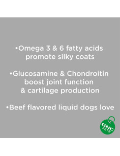 Suplemento Aceite de Pescado GNC 473 ml para Perros - Soporte Articular 2