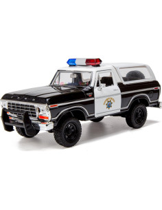 Modelo Coche Diecast 1:24 Ford Bronco 1978 Policía CHP All Star Toys 2