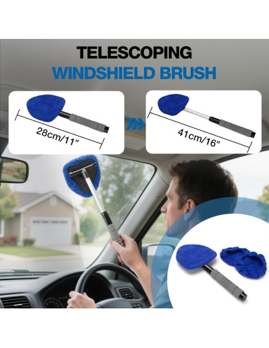 Kit de Detalle de Coche SHALL 19 Piezas con Aspiradora