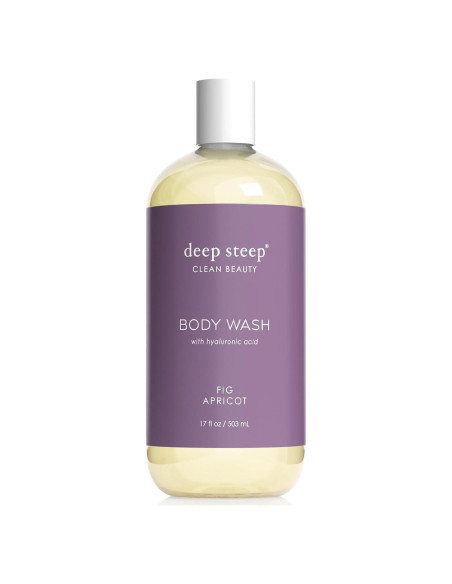 Gel de Ducha Deep Steep 482.8g con Ácido Hialurónico - Higo Albaricoque Gel de Ducha Deep Steep 482.8g con Ácido Hialurónico - Higo Albaricoque