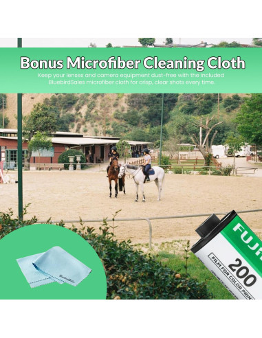 Película Negativa Color FUJIFILM 200 - 3 Rollos 36 Exposiciones