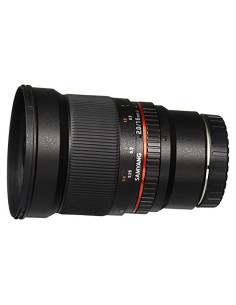 Lente Gran Angular Samyang 16mm f/2.0 para Canon M