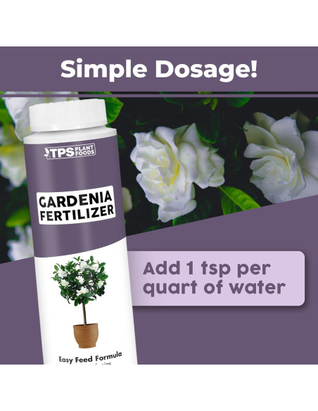 Fertilizante Líquido Gardenia TPS Nutrients 250ml para Plantas Ácidas