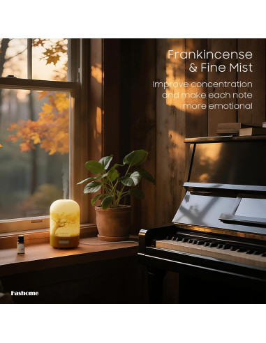 Difusor de Aromaterapia Fashome 100ML Otoño-Incienso 6 en 1