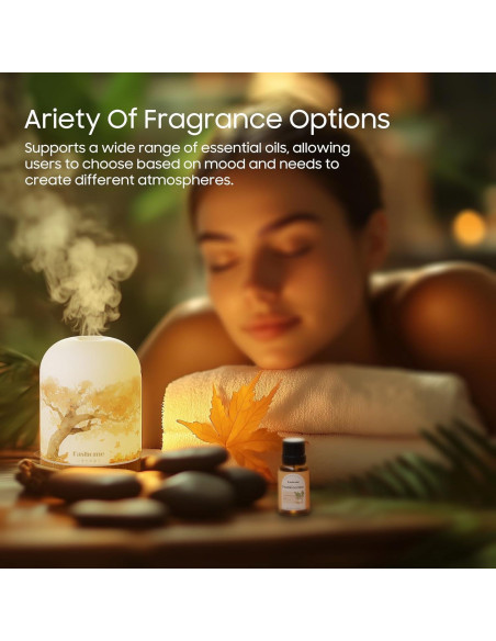 Difusor de Aromaterapia Fashome 100ML Otoño-Incienso 6 en 1 Difusor de Aromaterapia Fashome 100ML Otoño-Incienso 6 en 1