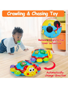 Juguete Educativo Musical para Gatear y Caminar AugToy 6-12 Meses 2