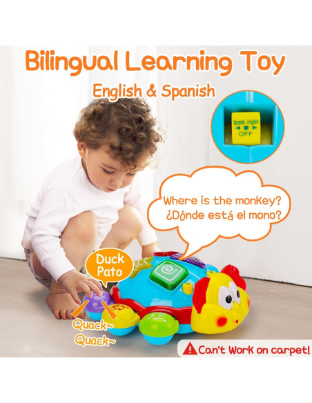 Juguete Educativo Musical para Gatear y Caminar AugToy 6-12 Meses