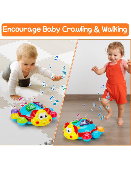 Juguete Educativo Musical para Gatear y Caminar AugToy 6-12 Meses