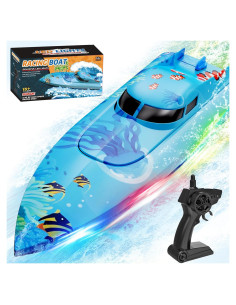 Barco RC Suangrc 918 con Luz LED y Diseño Impermeable