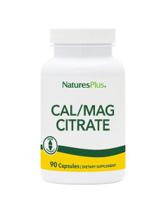 Citrato de Calcio y Magnesio NaturesPlus 90 Cápsulas 500mg/250mg