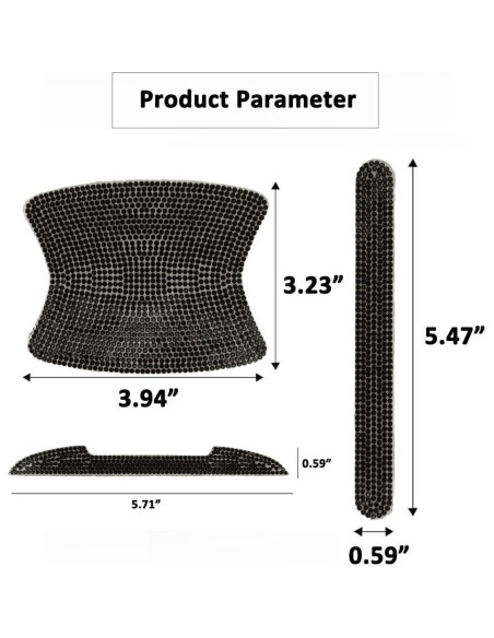 Calcomanías Reflectantes para Manijas de Puerta Coche Genérico