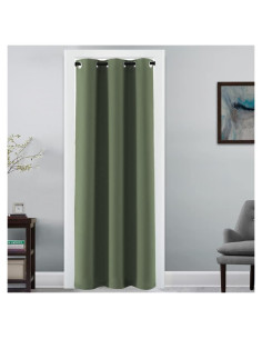Cortina Blackout H.VERSAILTEX 106.68x203.2cm Verde Bronce
