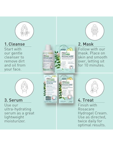 Suero Facial PROcure Rosacare 32ml - Hidratante para Rosácea