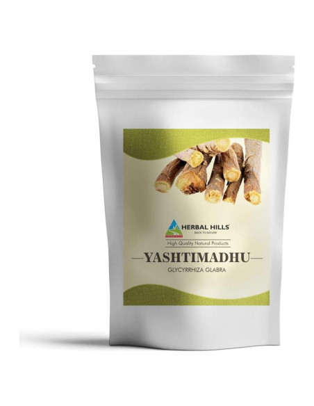 Polvo de Yashtimadhu Herbal Hills 454g - Regaliz Natural Polvo de Yashtimadhu Herbal Hills 454g - Regaliz Natural