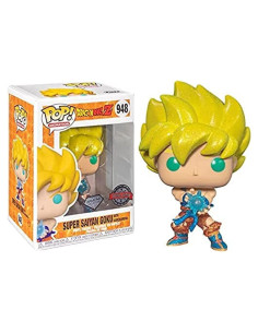 Figura Funko Pop Goku Super Saiyan Kamehameha Edición Diamante