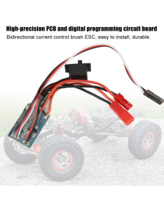 Controlador de Velocidad ESC 30A Akozon para Coche y Barco RC 2