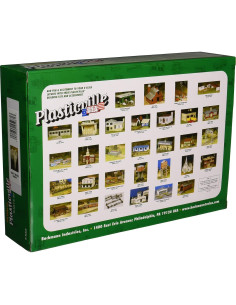 Kit Edificio Catedral Plasticville U.S.A. Escala O 22.86x7.62cm 2