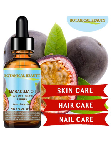 Aceite de Maracuyá 100% Puro Botanical Beauty 120 ml